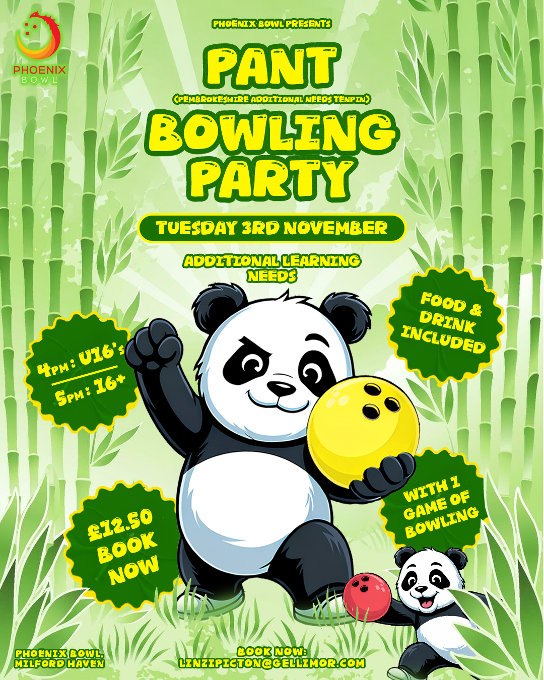 PANT Bowling Party
