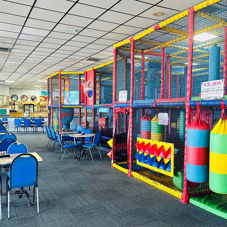 Soft play area at Phoenix Bowl