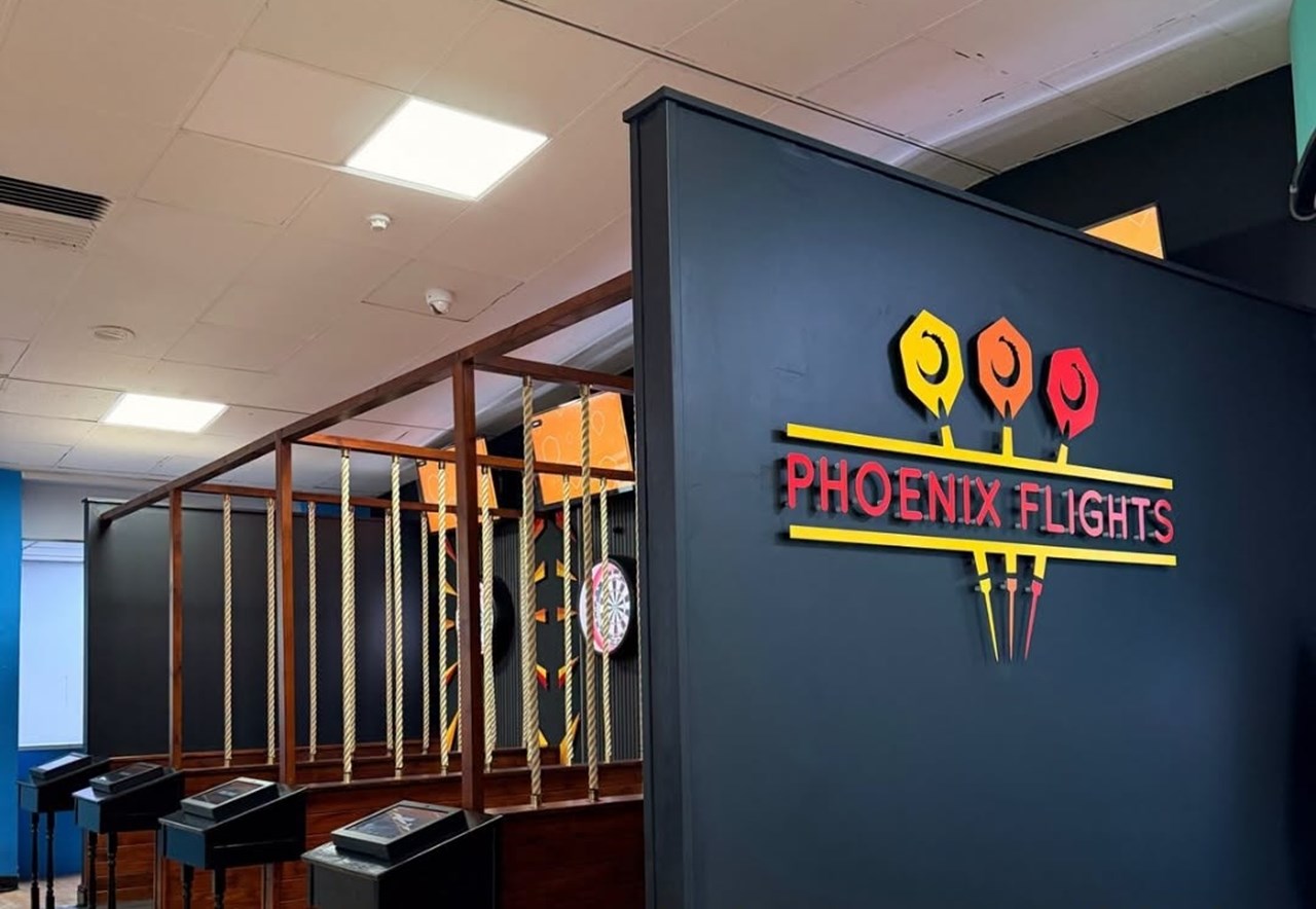 Phoenix Flights now open - bringing you Interactive Darts!