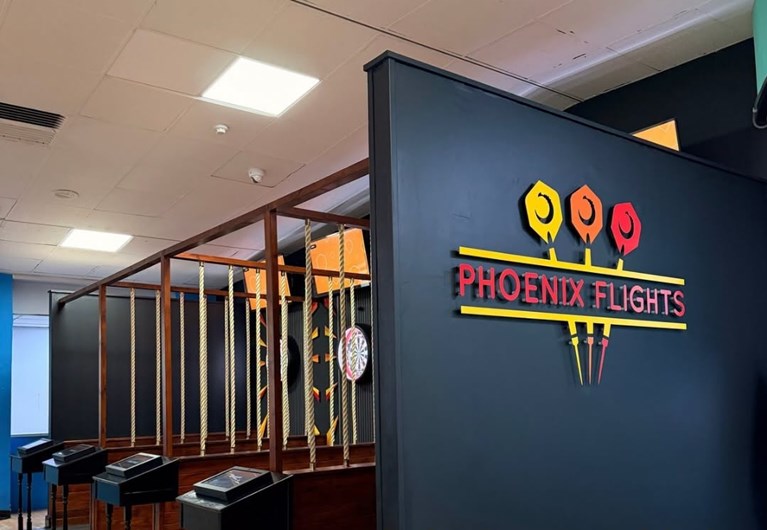 Phoenix Flights now open - bringing you Interactive Darts!