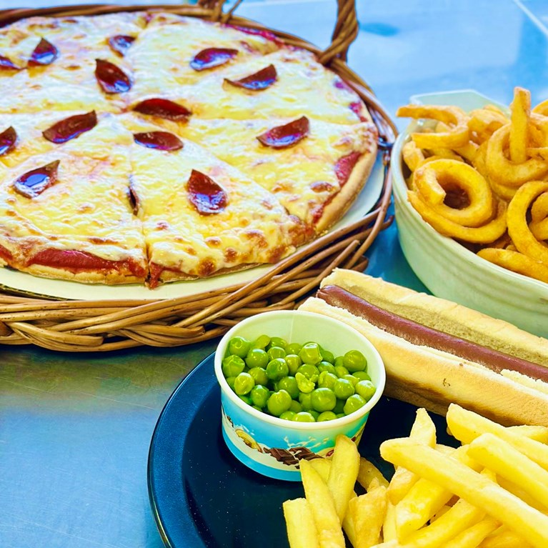 Food and drinks at Phoenix Bowl Milford Haven